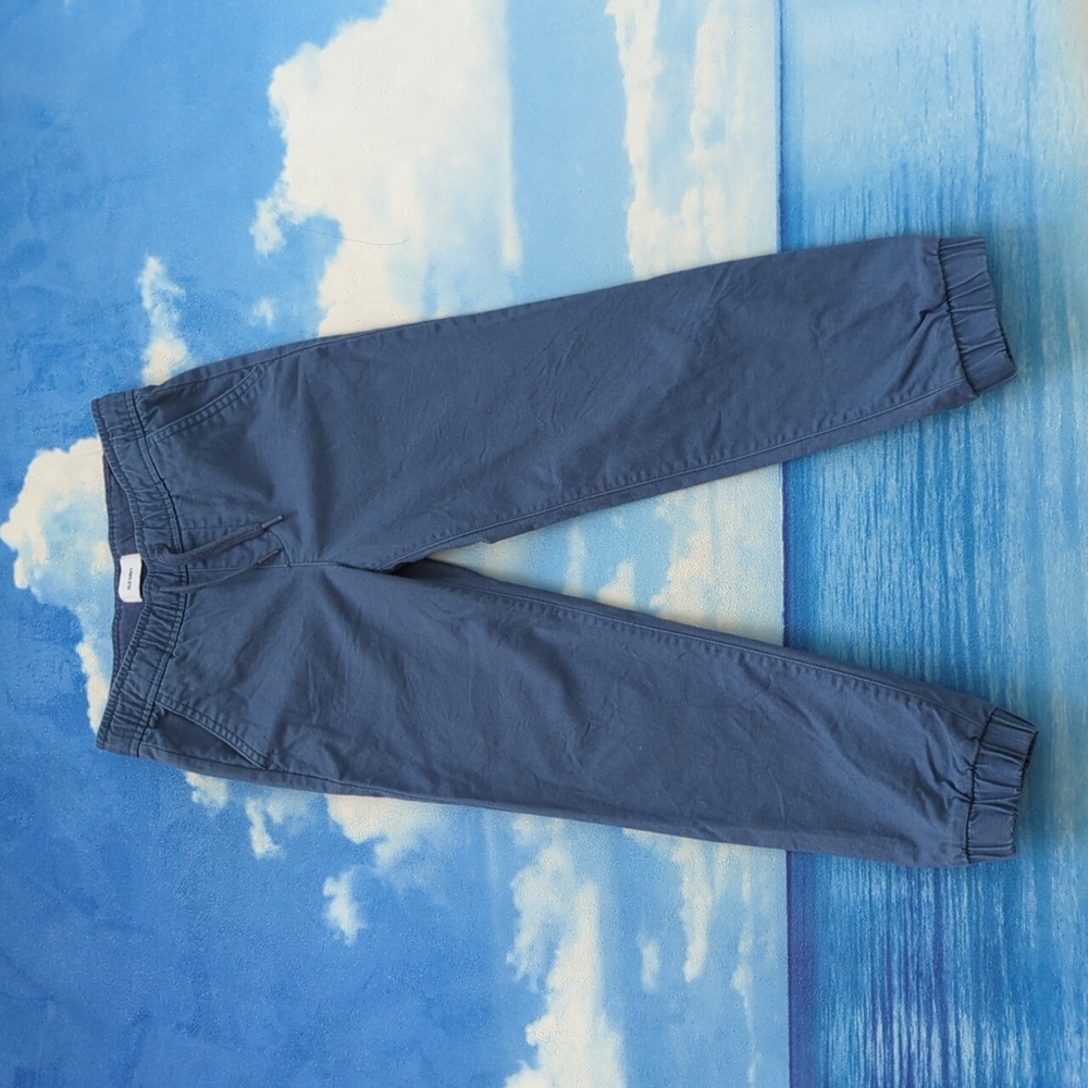 Old Navy 6-7 cotton pants blue 💙